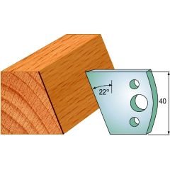 CMT 690.001 Profielmes paar hoogte 40 mm nummer 1