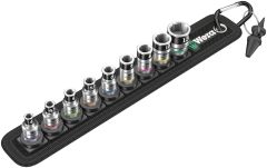 Wera 05003880001 Belt 1 Zyklop Doppen set met vasthoudfunctie, met 1/4" aandrijving