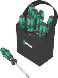 Wera 05004313001 Kraftform schroevendraaierset 2go 300 11-delig