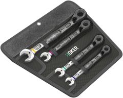 Wera 05020092001 Joker Switch Steek en ringratelsleutel-set, Inch, 4-delig