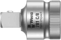 Wera 05042674001 781 C 1/2" Adapter, 781 C/B x 3/8 x 35.5 mm x 1/2"