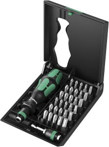 Wera 05057110001 Kraftform Kompakt 70 Universal schroevendraaierset, 32-delig