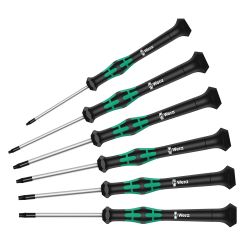 Wera 05118154001 2067/6 Micro TORX BO-Schroevendraaierset + houder, 6-delig