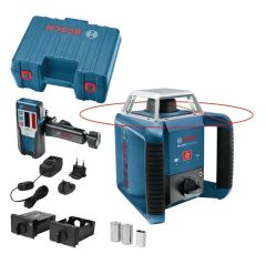 Bosch Blauw 0601061800 GRL400H Rotatielaser + LR1 Ontvanger