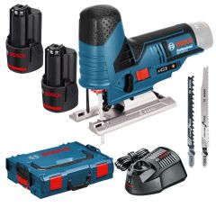 Bosch Blauw GST 12V-70 Decoupeerzaag 12V 3.0Ah Li-Ion in L-Boxx 06015A1005