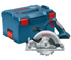 Bosch Blauw GKS18V-Li Solo accu cirkelzaag excl. accu"s en lader in L-Boxx 060166H006