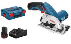 Bosch Blauw GKS 12V-26 Accu Cirkelzaag 12V 3.0Ah Li-Ion in L-Boxx 06016A1005