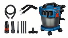 Bosch Blauw GAS 18V-10 L Accustofzuiger 18V excl. accu's en lader + accessoireset 06019C6302