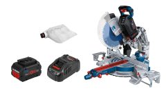 Bosch Blauw GCM18V-305 GDC Professional BiTurbo Accu Afkortzaag 305 mm 18V 5,5Ah ProCore 0601B43002