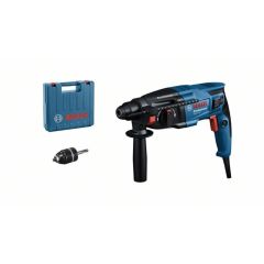 Bosch Blauw GBH 2-21 Professional Boorhamer 2J 720w in koffer + snelspanboorhouder met SDS plus-adapter 06112A6001