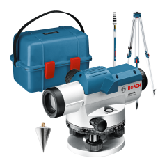 Bosch Blauw GOL 26 D Waterpasinstrument + BT160 Statief + GR500 Meetlat 061599400E