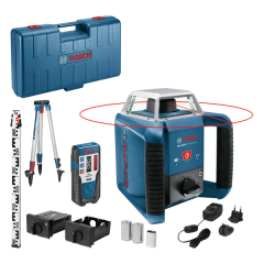 Bosch Blauw GRL400H Rotatielaser + statief BT152 + meetlat GR2400 06159940JY