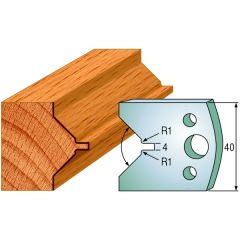 CMT 691.072 Contrames paar hoogte 40 mm nummer 72