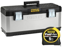 Stanley 1-95-617SB Fatmax gereedschapskoffer + magnetische rolbandmaat 5m