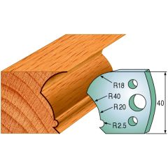 CMT 691.123 Contrames paar hoogte 40 mm nummer 123