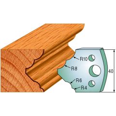 CMT 690.125 Profielmes paar hoogte 40 mm nummer 125