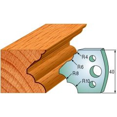 CMT 690.126 Profielmes paar hoogte 40 mm nummer 126