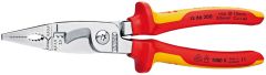 Knipex 13 86 200 Multifunctionele elektro installatietang, VDE