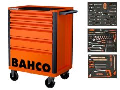 Bahco 1472K6-FULL3 Gereedschapswagen oranje 130-delig