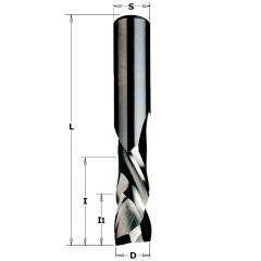 CMT 190.100.11 HWM schroefvormige slitfrees 10 mm Z2+2 schacht 10 mm met spiraal afwisselend positief / negatief