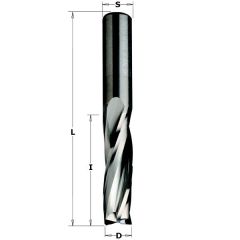 CMT 193.160.12 Spiraalfrees massief hardmetaal 16mm, schacht 16mm links