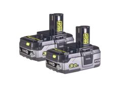 Ryobi 5133003591 RB18LL30 Duopack accu 18 Volt 3.0 AH Li-ion