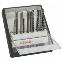 Bosch 2607010540 10-delige Robust Line decoupeerzaagbladenset Wood expert