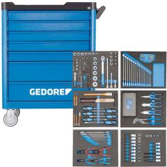 Gedore WSL-L-TS-190 Gereedschapwagen WORKSTER SMARTLINE 190-Delig 2980320