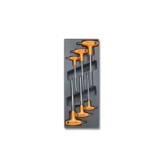 Beta 024240055 T55 Harde voorgevormde inzetbakken met assortiment gereedschap