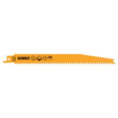 DeWalt DT2402-QZ HCS 203 x 2.4 - 4 mm Reciprozaagbladen voor hout 5 Stuks