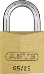 ABUS 65/25 C Messing Hangslot