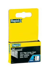 Rapid Nr. 8 brads RVS 50 mm 40303067 1.000 stuks