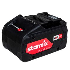 Starmix 457031 Accu 18 Volt 10.0.Ah LiHD