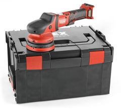 Flex-tools XCE 8 125 18.0-EC Accu excentrische polijstmachine met gekoppelde aandrijving 18V excl. accu's en lader in L-Boxx