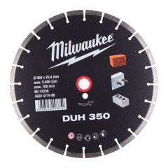 Milwaukee 4932471986 DUH 350 Diamantzaagblad Uni 350 x 25.4 mm 