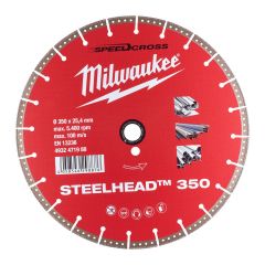 Milwaukee 4932471988 Steelhead 350 Diamantzaagblad voor metaal 350 x 25.4 mm 