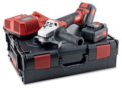 Flex-tools 499323 LBE 125 18.0-EC/5.0 Set Accu haakse slijper 18V 5.0Ah Li-Ion in L-Boxx