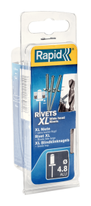 Rapid XL blindklinknagels Ø4,8 x 12 mm 5000664 40 stuks