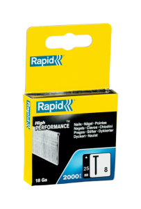 Rapid Nr. 8 brads 25 mm 5000813 2.000 stuks