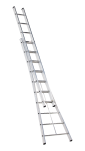 515210 Kibo 2-delige opsteekladder 2 x 10 treden