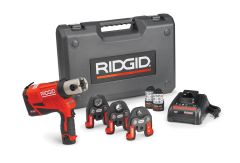 Ridgid 59208 RP240 12 - 35 mm Accu Perstang 12V 2.5 Ah Li-Ion + 3 bekken V14-V16-V22