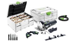 'Festool 574427A DF500Q-SET profi dominofrees met assortiment domino