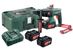 Metabo KHA 18 LTX Accu combihamer SDS-Plus 18V 3 x 4,0 Ah Li-Ion 600210960