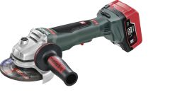 Metabo 613075660 WPB 18 LTX BL 125 Quick Haakse Slijper 18V 5,5Ah LiHD met paddleschakelaar