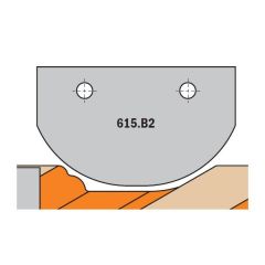 CMT 615.B2 Profielmessen voor art. 615 profiel B2