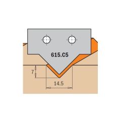 CMT 615.C5 Profielmessen voor art. 615 profiel C5