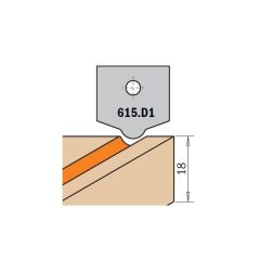 CMT 615.D1 Profielmessen voor art. 615 profiel D1