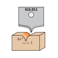 CMT 616.011 Profielmessen voor profielfrees 616.200, profiel 011