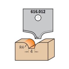 CMT 616.012 Profielmessen voor profielfrees 616.200, profiel 012