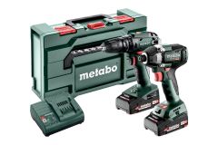 Metabo 685197000 Combo Set 2.8.5 18V 2,0Ah Li-Ion - SB18 accuklopboor + SSD18 LT 200 BL Slagschroevendraaier